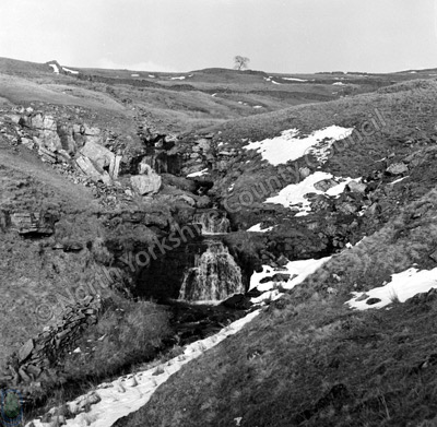 Cragdale Waterfall, Stalling Busk, 1965